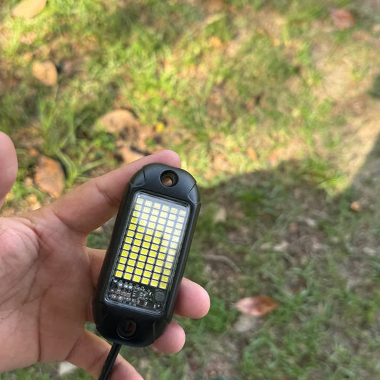 Battery Powered High-Output Rock Light with a switch