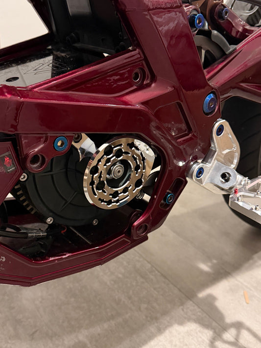 Surron/Eride "Pro" Style Motor Cover (METAL)