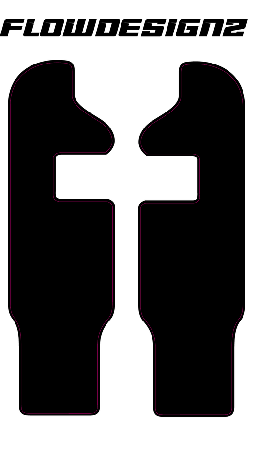 Super 73 Fork gaurd Decal