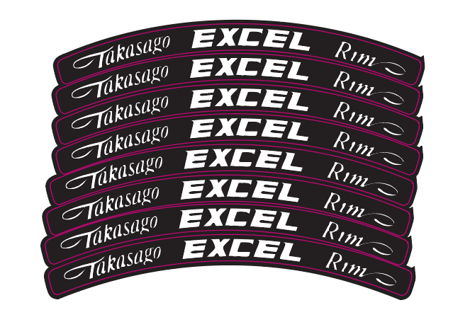 Excel Rv Sticker Excel rim stickers – EZMX