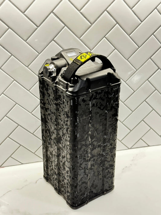 E-Bike ShadowSlate Black Camouflage Wrap